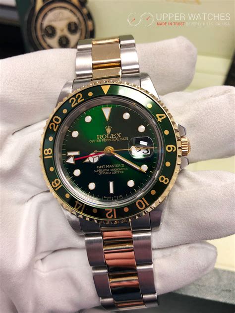 rolex gmt master green|Rolex GMT Master ii for sale.